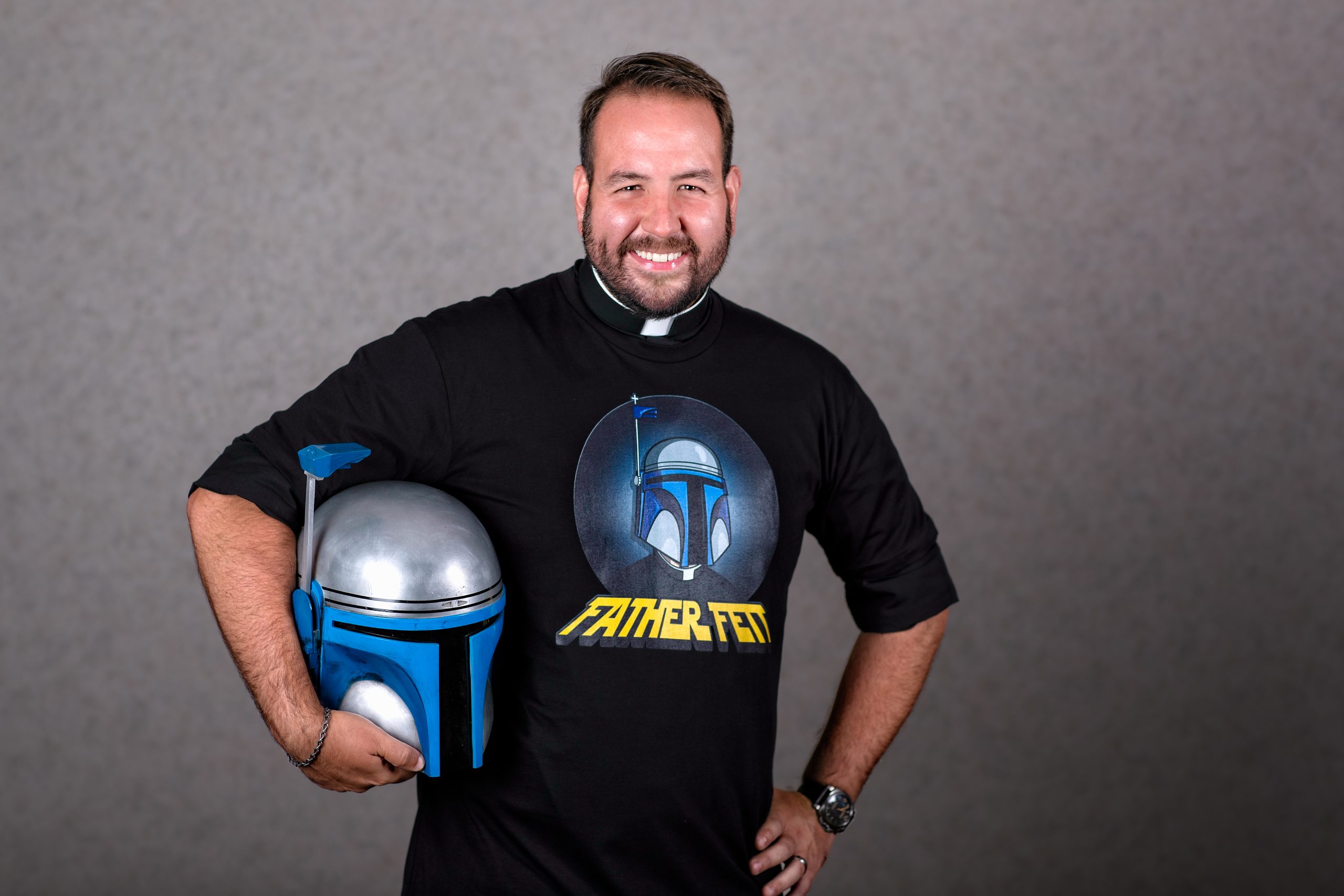 Fr. Andrew Kinstetter, also known as Father Fett